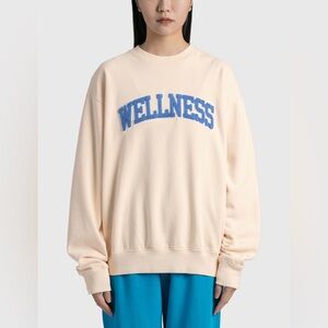 sporty & rich Wellness Boucle Crewneck